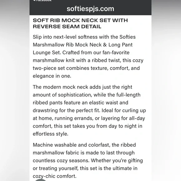 Softies Lounge Outfit - Picture 5 of 6